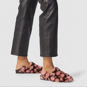 NWT Coach Signature Shearling Loafers